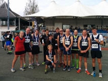 Canterbury Harriers performing admirably at the Ashford 10k