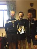 Dinosaur 10K male team prize winners