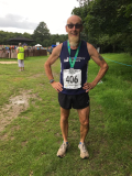 Ian Stokes after running 31:46 at the Mid Kent 5
