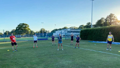 Pause for the Record:  First Harriers training class since lockdown