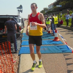 Whitstable 10K 2014 Race Winner Ben Nagy