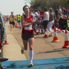 Whitstable 10K First Lady - Liz Weeks